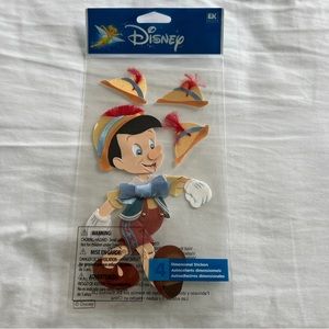 NWT EK Success Disney Pinocchio Dimensional Sticker Set